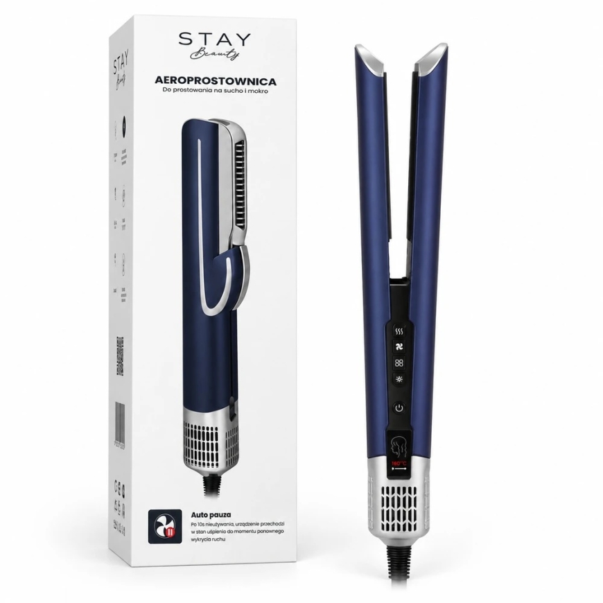 StayBeauty by Extralink M-17949 | Aeroproduct Hair Straightener for Dry and Wet Hair Straightening | Ionization, Drying Function – 2