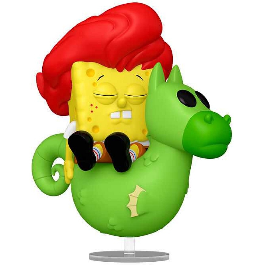 FUNKO POP! Vinilinė figūrėlė: Kempiniukas Plačiakelnis - Kempiniukas su "Mystery", 9 cm – 2