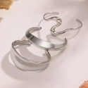 Troli Luxury Steel Bracelet Model Silver Troli Luxury Steel Bracelet Model Silver