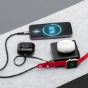 Forcell F-Energy 6in1 Multi-Functional Charger USB A + USB C PD 45W + 15000 mAh External Battery + 15W Wireless Charging Black Forcell F-Energy 6in1 Multi-Functional Charger USB A + USB C PD 45W + 15000 mAh External Battery + 15W Wireless Charging Black