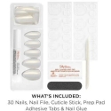 Sally Hansen "Salon Effects" artificial nails 001 "Only Have Ice For You", 30 pcs. Sally Hansen "Salon Effects" artificial nails 001 "Only Have Ice For You", 30 pcs.