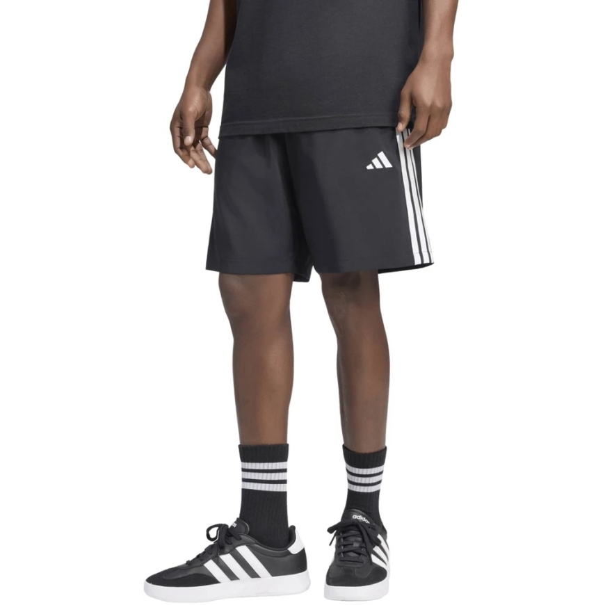 Vīriešu šorti adidas Essentials 3-Stripes Chelsea Lite Woven melni KY6510 (S)
