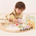 Viga Toys Medinis traukinys vaikams su bėgiais 62 dalių rinkinys Viga Toys Medinis traukinys vaikams su bėgiais 62 dalių rinkinys