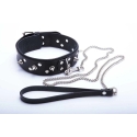 Whips Collections Odinė apykaklė vyrams smeigės bondage bdsm Whips Collections Odinė apykaklė vyrams smeigės bondage bdsm