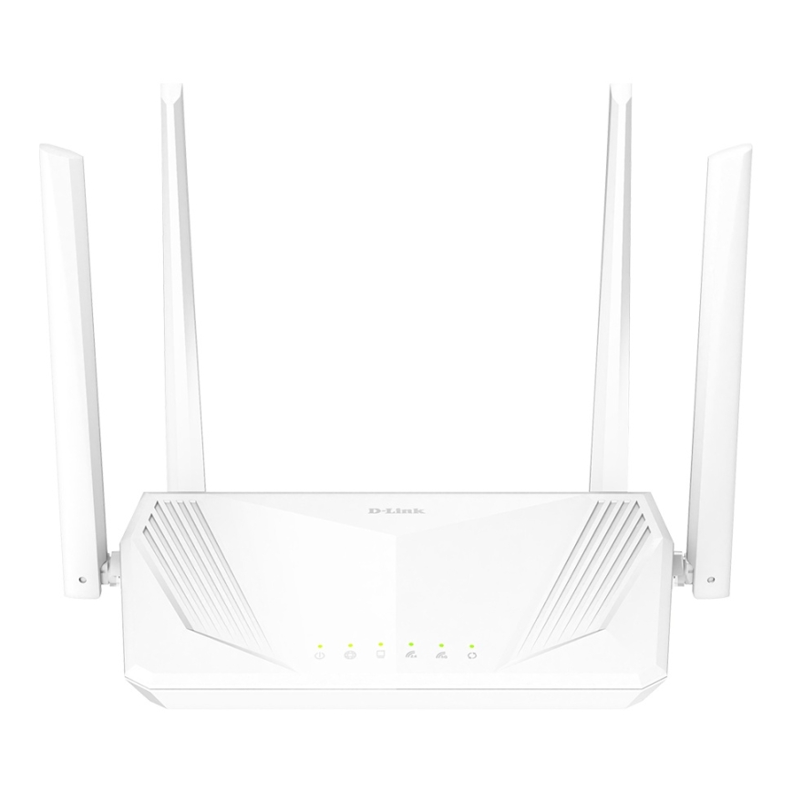 D-Link S15 belaidis maršrutizatorius Gigabitinis eternetas Dviguba juosta (2,4 GHz / 5 GHz) Balta