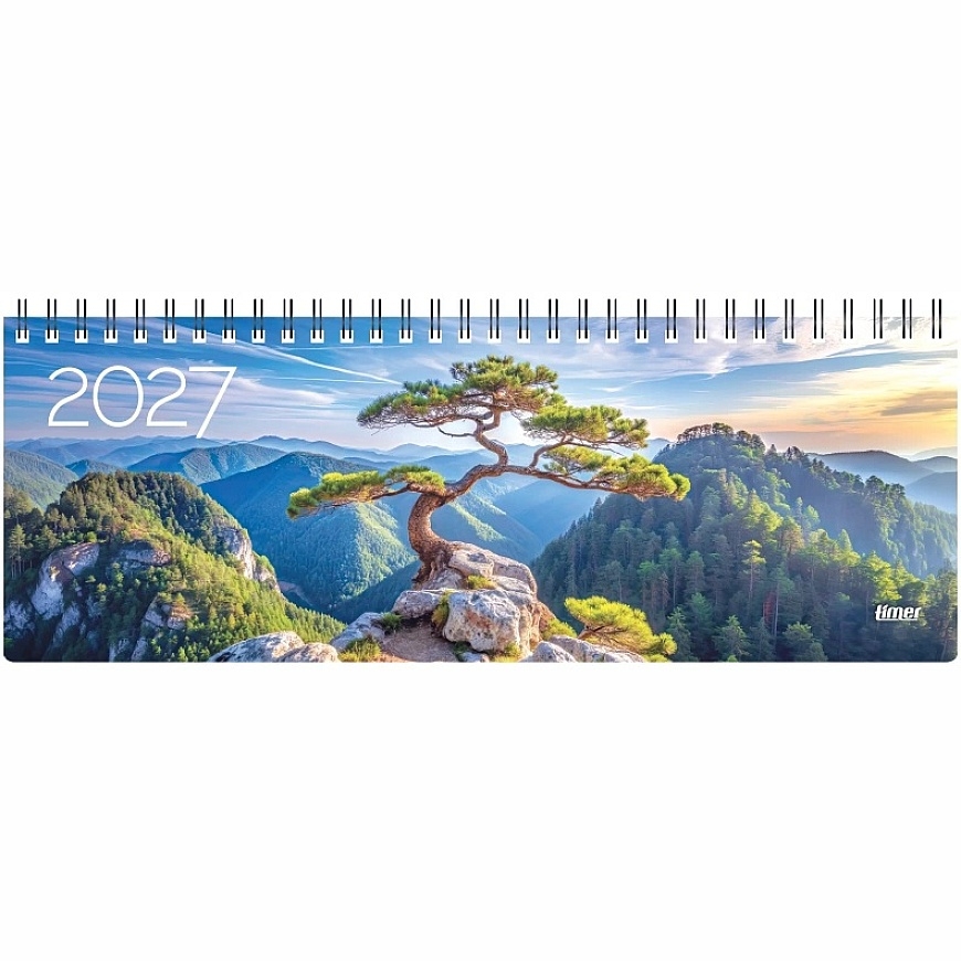 MEMO Nature 2027 galda kalendārs, 290 x 110 mm, kartona – 5