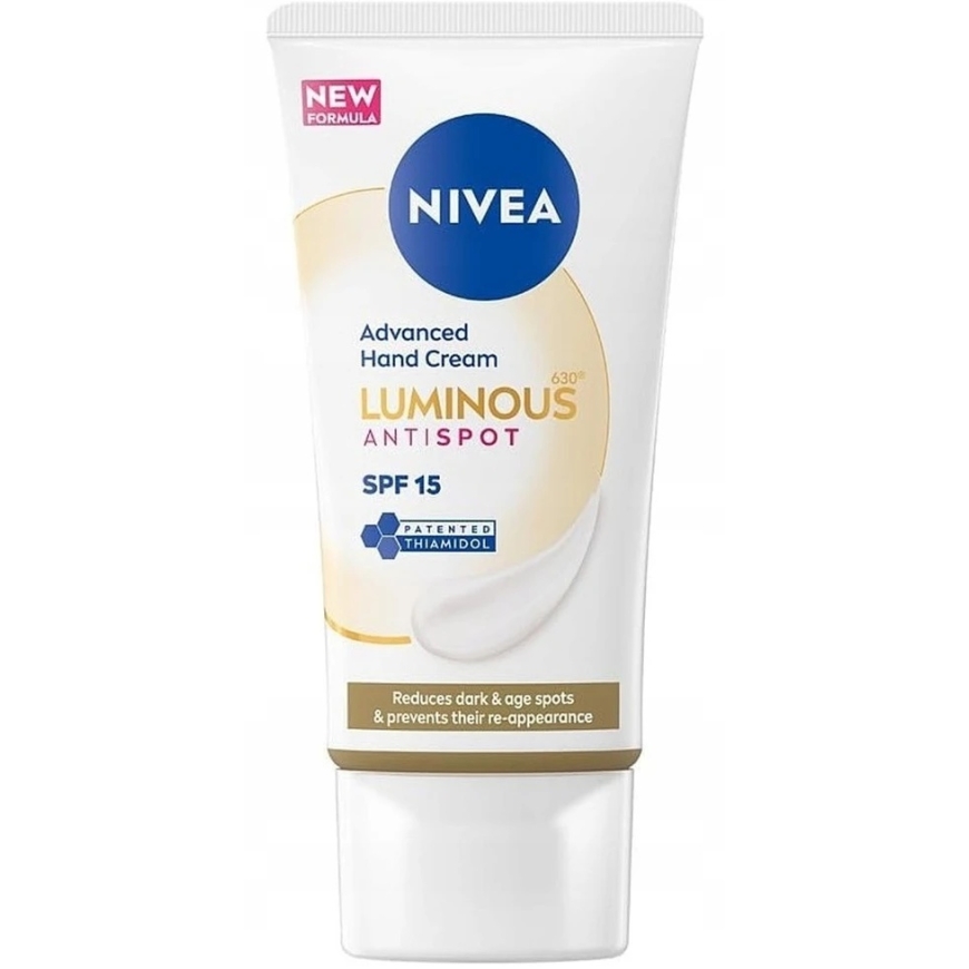 Nivea „Luminous630®“ rankų kremas nuo spalvos pakitimų SPF15, 50 ml – 4