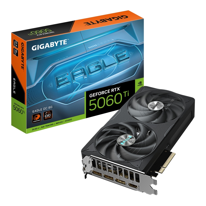 GIGABYTE GeForce RTX 5060 Ti EAGLE OC 8G NVIDIA 8 GB GDDR7