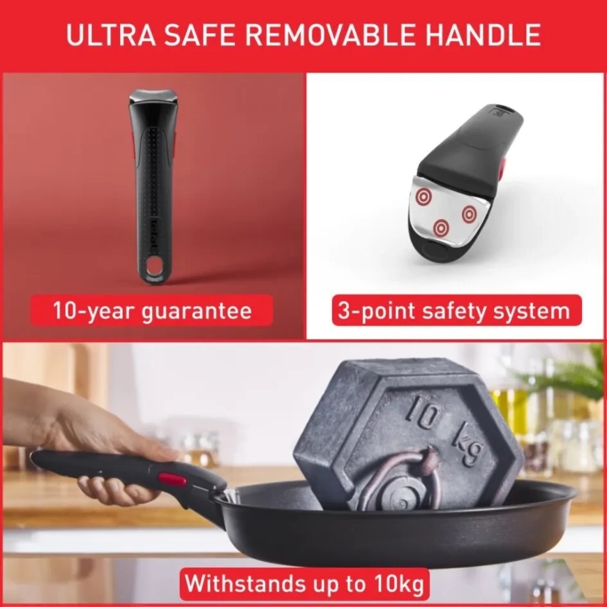 Набор посуды и сковородок Tefal Ingenio Emotion, 13 предметов (L897SD74) – 5