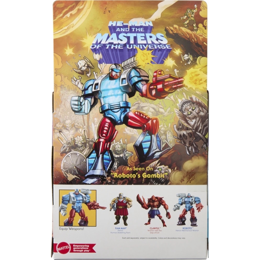 Mattel Figūrėlė Masters of the Universe Roboto – 4