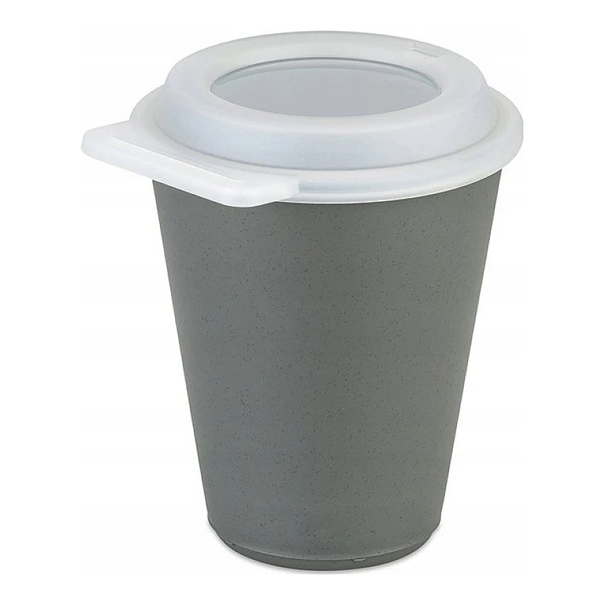 Koziol Mug with Lid and Drinking Hole, 300 ml – 5