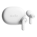 Kõrvaklapid | E4 Pro | Bluetooth | Kõrva sisse | Mikrofoni | Pilvvalge | Müra summutav | Müra vähendamine | Juhtmevabad Kõrvaklapid | E4 Pro | Bluetooth | Kõrva sisse | Mikrofoni | Pilvvalge | Müra summutav | Müra vähendamine | Juhtmevabad