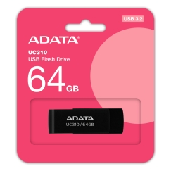 ADATA UC310 USB atmintukas 64 GB USB A tipo 3.2 Gen 1 (3.1 Gen 1) Juoda
