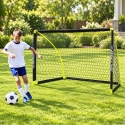 Enero Sulankstomi futbolo vartai 180X91X120CM Enero Sulankstomi futbolo vartai 180X91X120CM