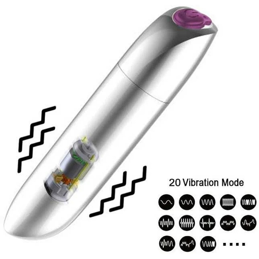 B sērijas Magic B sērijas Magic Vibrators rokas klasiskā masāža 10 cm 20 režīmiem – 5