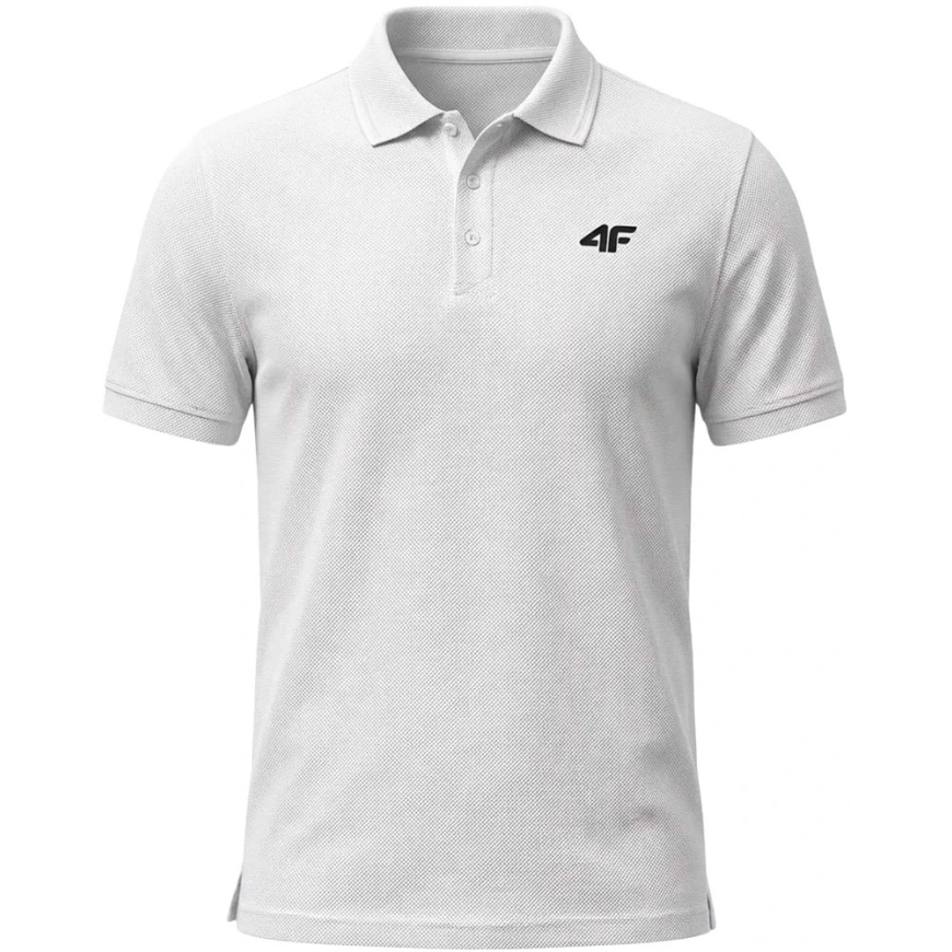Vyriški marškinėliai polo 4F M0771 balta 4FWMM00TPTSM0771 10S (L)