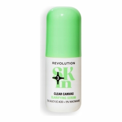 "Revolution Skincare Clear Canvas" puhdistava kasvoöljy, jossa on 5 % niasiinihappoa ja 2 % salisyylihappoa, 30 ml