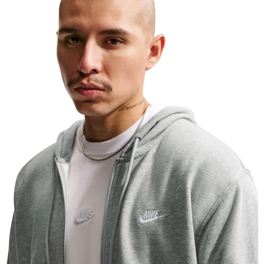 Bluza vyriška Nike Club pilka FN3884 063 (L) – 5