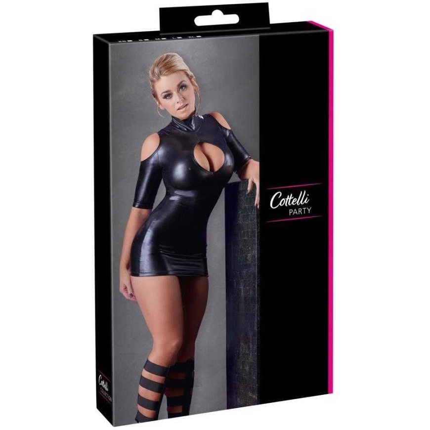 Cottelli Party Dress with Cold Shoulders M – 5