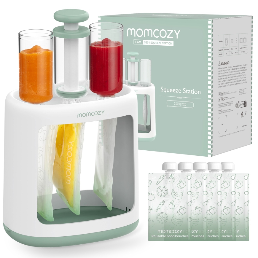 Momcozy SE01 Baby Food Maker | Baby Food Maker | For purées, food storage – 4