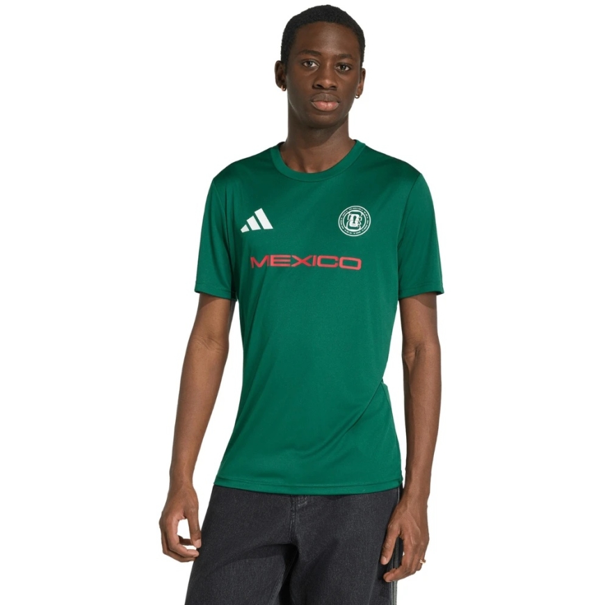 Vīriešu adidas Mexico 26 Jersey zaļā KH2301 (XL)