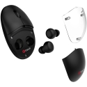 C-Tech Z Mouse with TWS Earbuds Dual Mode WLM-21, wireless, BT5.0 + 2.4 GHz, 1600 DPI, 3 buttons, USB nano receiver, black (WLM- C-Tech Z Mouse with TWS Earbuds Dual Mode WLM-21, wireless, BT5.0 + 2.4 GHz, 1600 DPI, 3 buttons, USB nano receiver, black (WLM-
