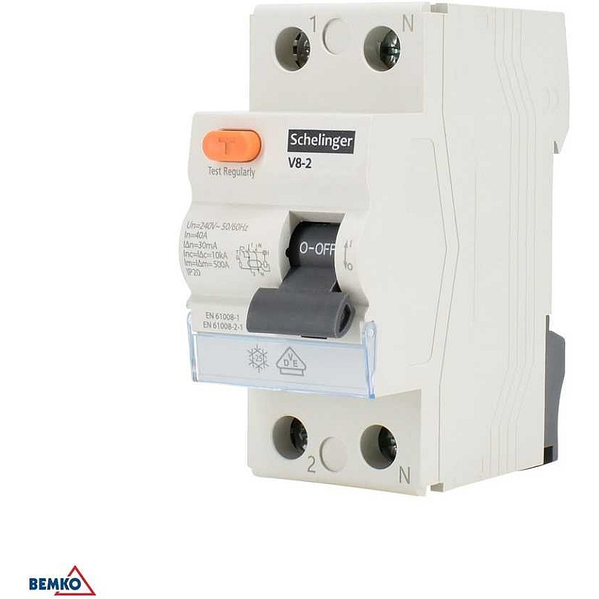 A differential switch A 2P 25A 30mA 10kA VDE SCHELINGER – 2