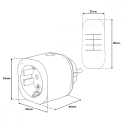 Gniazdka „GreenBlue“ nuotolinio valdymo lizdai, 3 vnt., programuojami, veikimo nuotolis iki 30 m, 220–240 V AC, 50/60 Hz, 16 A, Gniazdka „GreenBlue“ nuotolinio valdymo lizdai, 3 vnt., programuojami, veikimo nuotolis iki 30 m, 220–240 V AC, 50/60 Hz, 16 A,