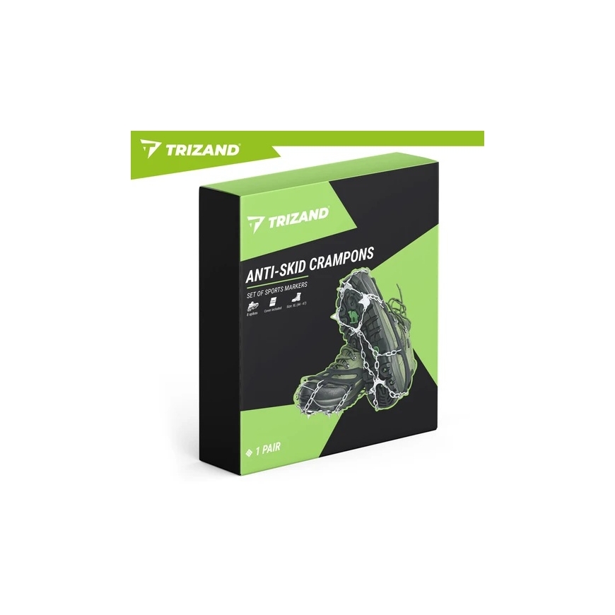 Anti-slip protective gear with spikes size 44-47 Trizand – 2