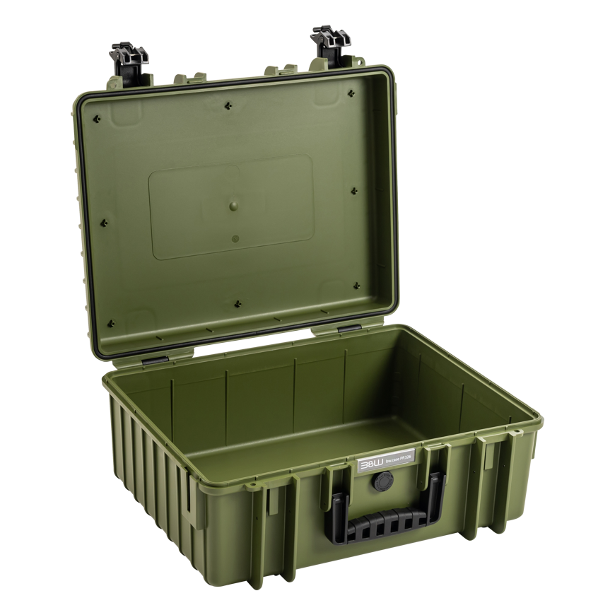 BW Outdoor Cases Type 6000 / Pronssi vihreä (tyhjää)