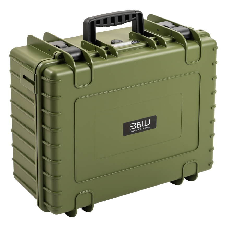 BW Outdoor Cases Type 6000 / Bronze žalias (empty) – 2