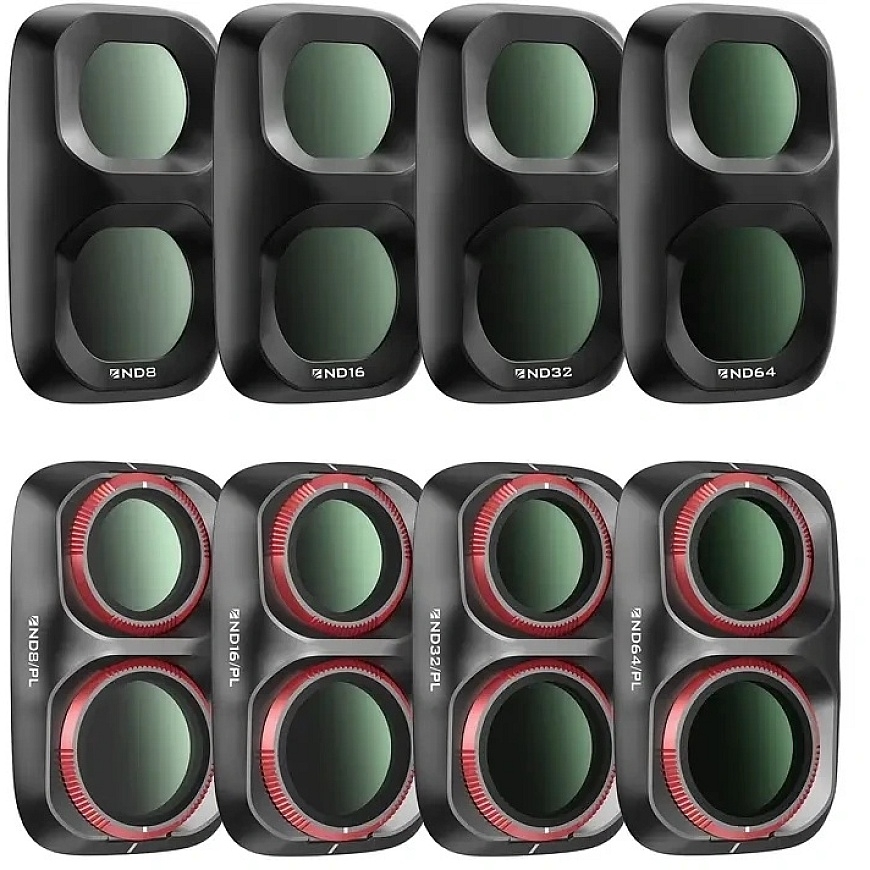 Lens Filter - Freewell Osmo Pocket 4P All Day Filter Set, 8 Piece FW-OP4P-ALD