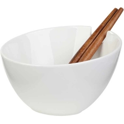 Salatilaut ja söögiriistadega Homla MOOKA, 24 cm