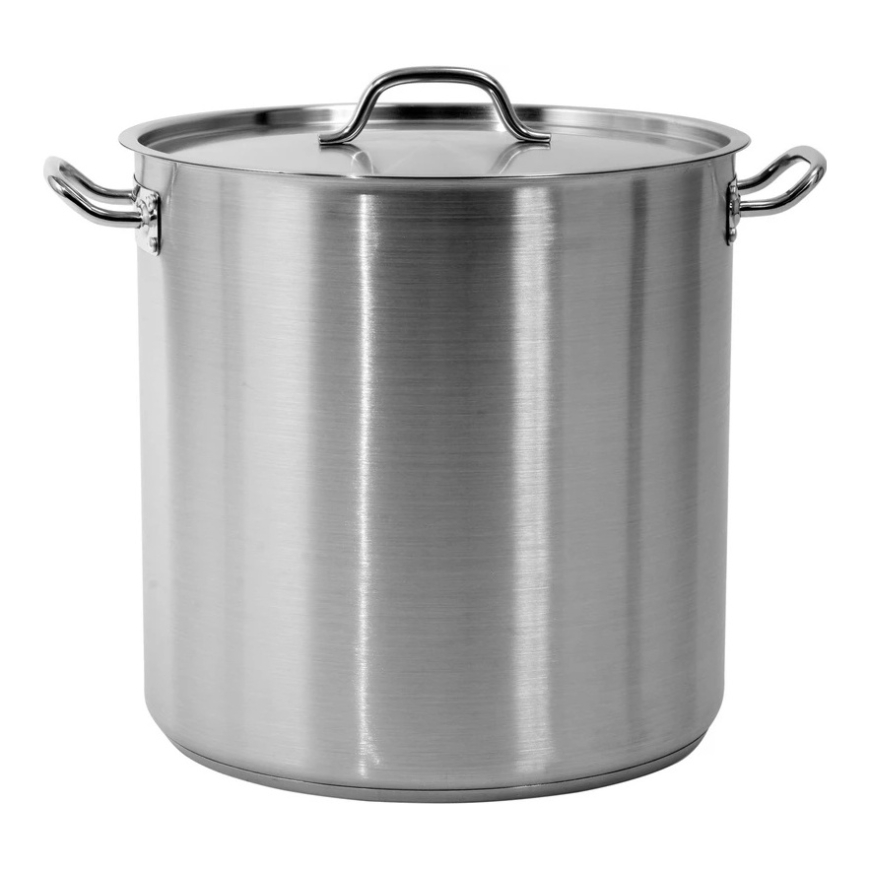 Toya Sa Poland Augsta nerūsējošā tērauda katls ar vāku | Ø 40 cm | 400 × 400 mm | 50,3 l (YG-00008)