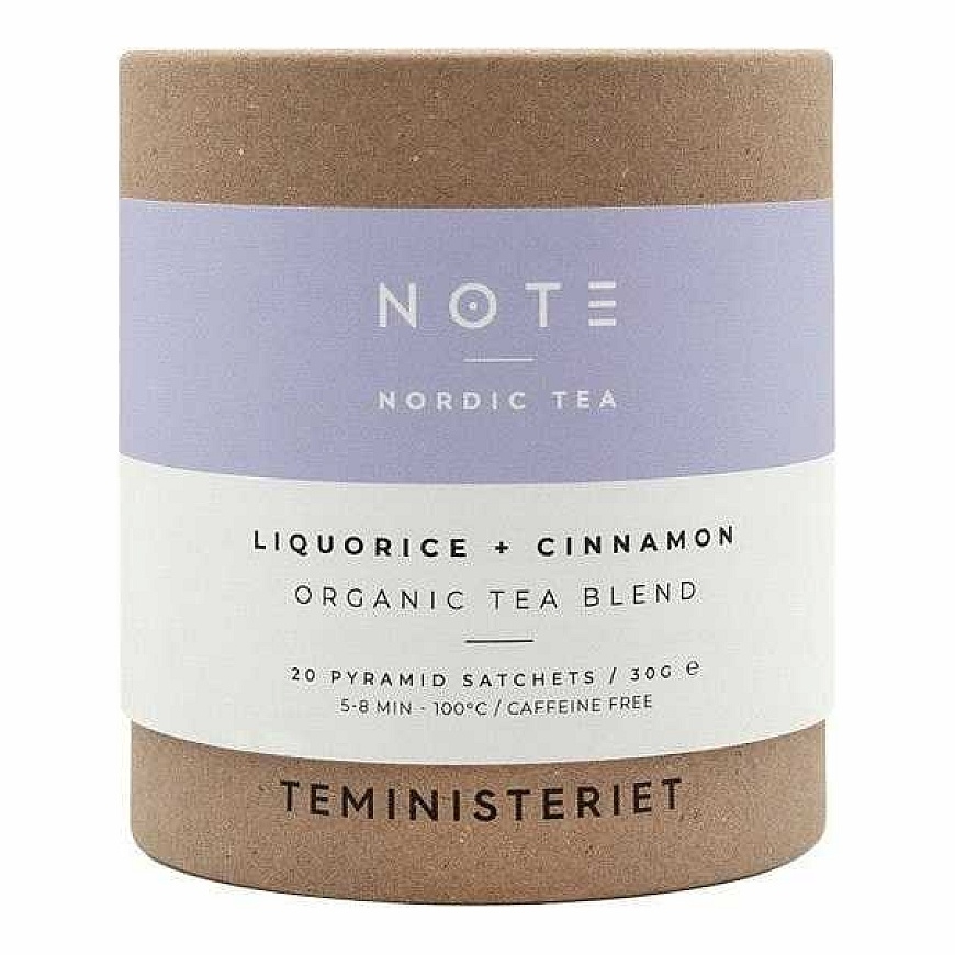 Teministeriet - NOTE satsi- ja kaneelitee - BIO 20 teepakki – 2