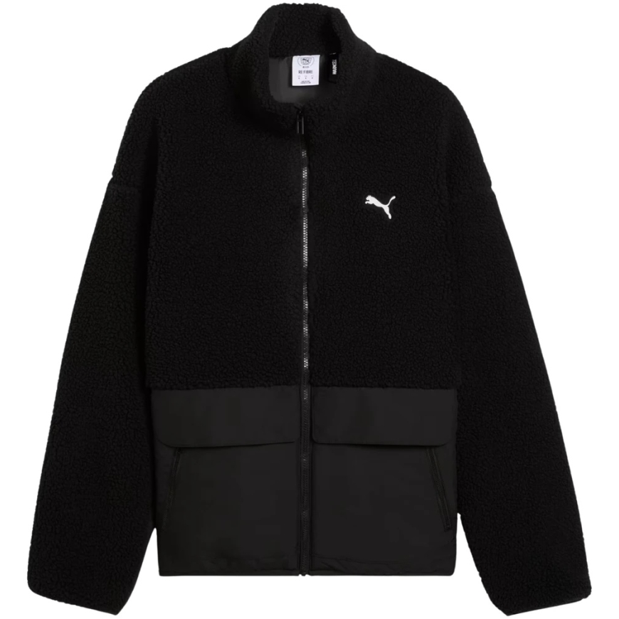Men's Puma Hybrid Re: Fibre Sherpa Jacket black 694562 01 (S) – 2