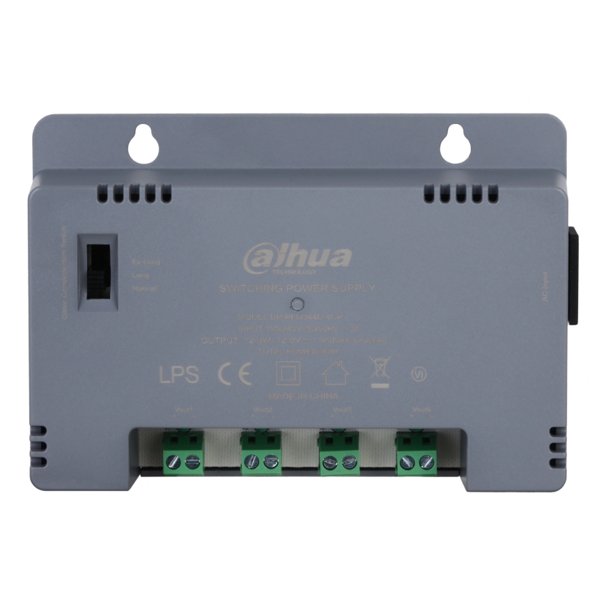 Dahua Technology PFM344D-4CH-EN security camera accessory Power supply