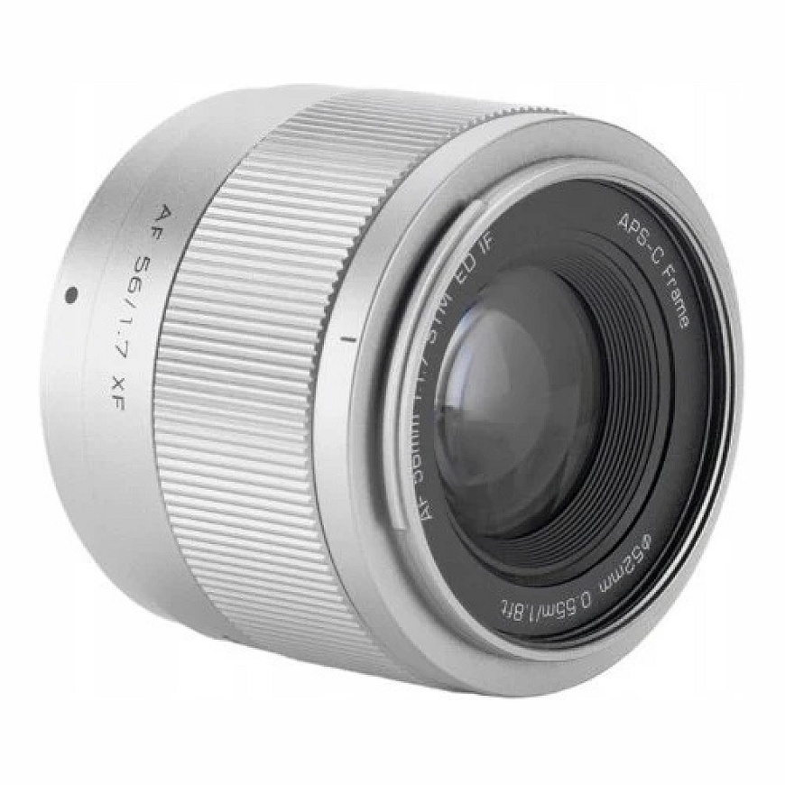 Camera Lens - Viltrox AF 56 mm F/1.7 Fuji X Silver – 4