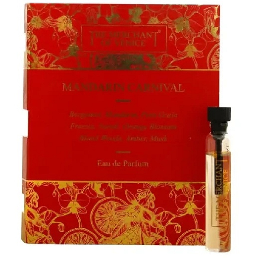 Venetsia kaupmees, Mandarin Carnival, Eau De Parfum, Naistele, 2 ml *Ampull – 2