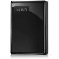 Ārējais cietais disks Western Digital My Passport 1TB melns (WDBG6U0010BBK-WESN)