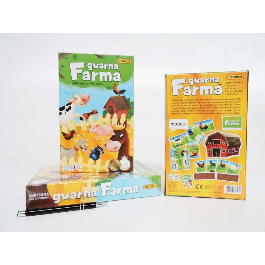 Карточная игра Adamigo Ферма, PL – 4