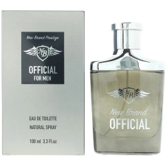 New Brand Parfums New Brand Prestige Official EDT eau de toilette for men, 100 ml