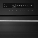 Built-in 72L oven with self-cleaning function, HBO-M7212GCDRP-GBK HEINNER Built-in 72L oven with self-cleaning function, HBO-M7212GCDRP-GBK HEINNER