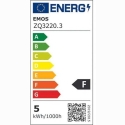 CLASSIC LED lemputė EMOS Lighting E14, 220-240V, 4.2W, 470lm, 2700k, šiltai balta, 30000h, klasikinė žvakė 102x35x35mm-3vnt. pak CLASSIC LED lemputė EMOS Lighting E14, 220-240V, 4.2W, 470lm, 2700k, šiltai balta, 30000h, klasikinė žvakė 102x35x35mm-3vnt. pak