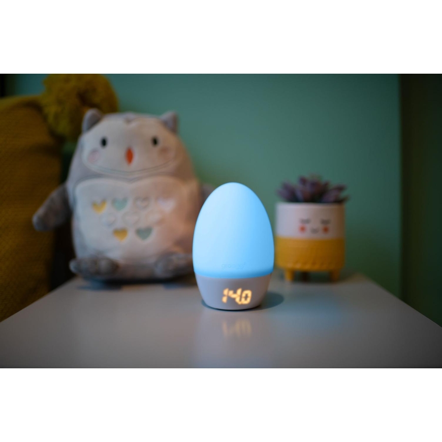 TOMMEE TIPPEE colour changing room thermometer and night light GROEGG2, USB-Powered, 0 m+, multicolour, 491353 – 3