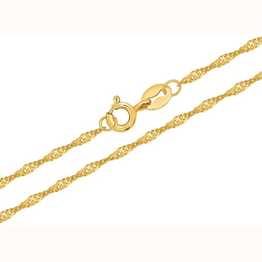 Brilio Silver Kullatud Lambada kett CN009Y