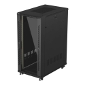 19" 27U 600 × 1000 MUSTA LATTIAKAAPPI LASIOVELLA, LANBERG (KOKOUSPALAPAKKAUS) 19" 27U 600 × 1000 MUSTA LATTIAKAAPPI LASIOVELLA, LANBERG (KOKOUSPALAPAKKAUS)
