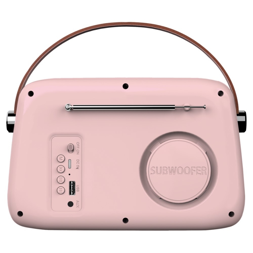 SAVIO RS-03 Portable Radio, Pink – 2