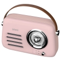 SAVIO RS-03 Portatīvā radio, rozā SAVIO RS-03 Portatīvā radio, rozā