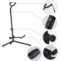 Retoo SUPRIMO GS2 foldable floor stand for guitar Retoo SUPRIMO GS2 foldable floor stand for guitar